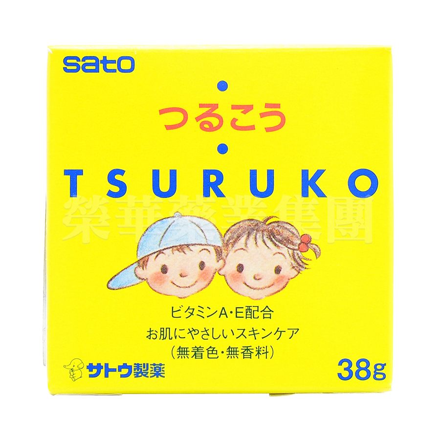 佐藤製藥 TSURUKO 柔美嬰孩專用潤膚膏 38g
