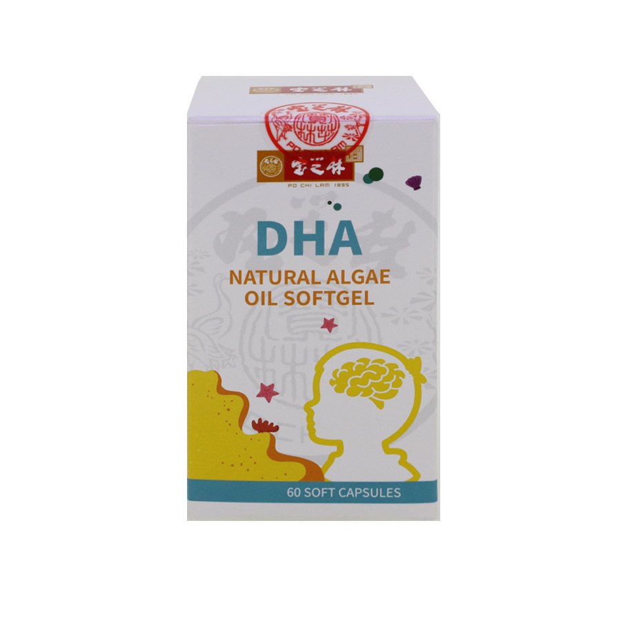 宝芝林 - 天然藻油軟膠囊 (DHA) 60粒
