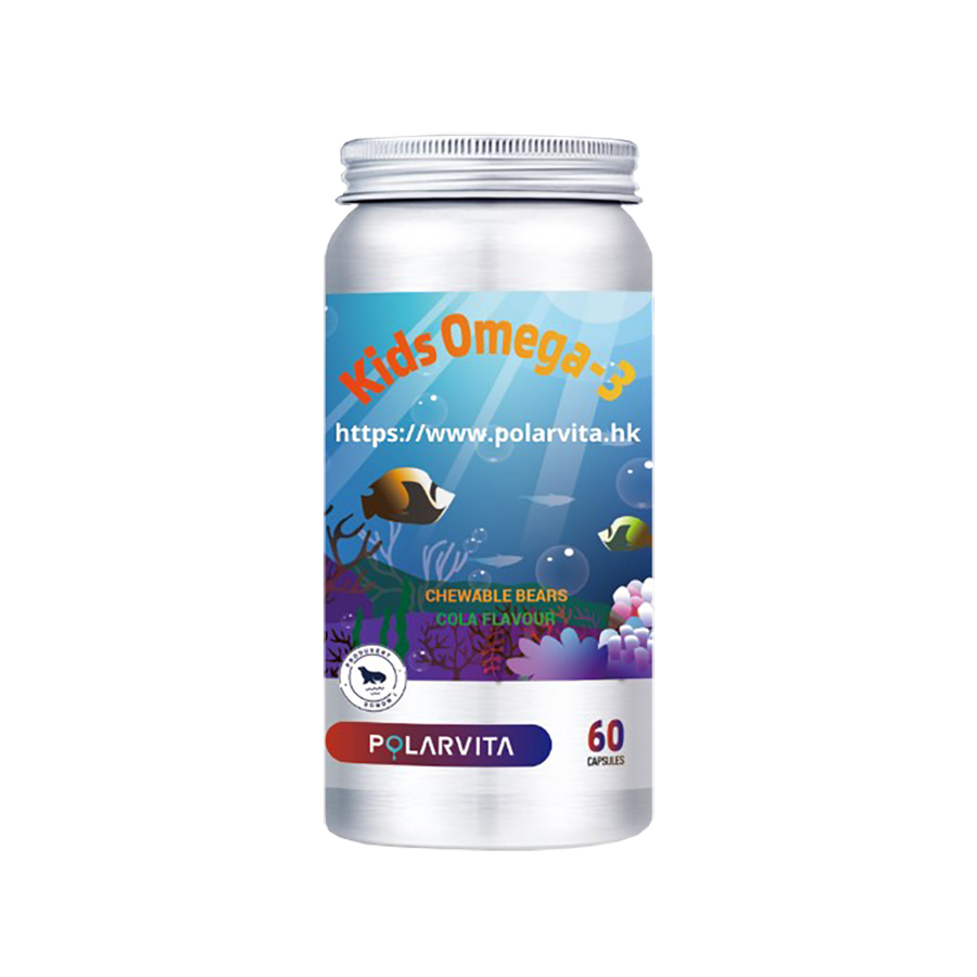 Polarvita 保維特- 兒童海藻魚油丸 60粒
