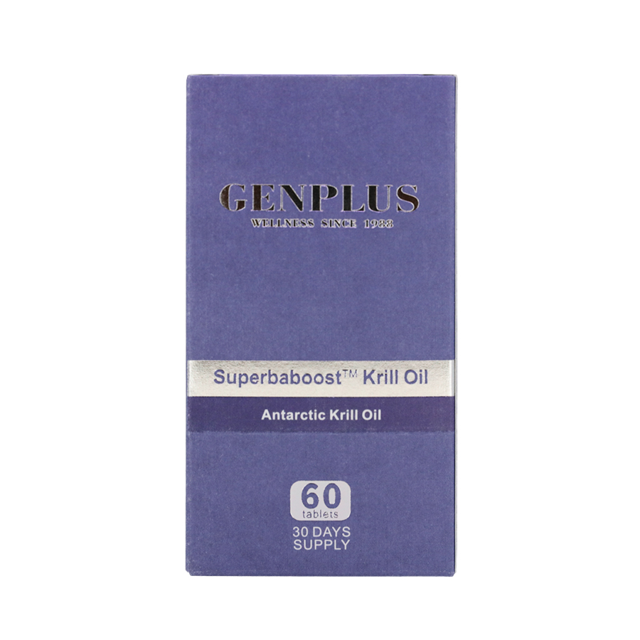 Genplus - 奧米加倍 南極磷蝦油精華版 60粒